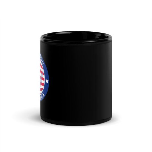 ew jackson for america black glossy mug