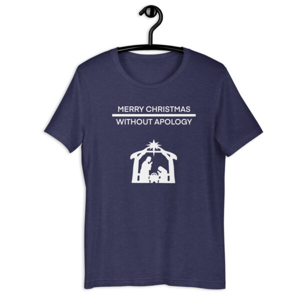 merry christmas without apology unisex t shirt